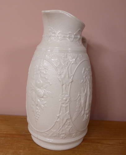 Victorian Drabware Ale Jug