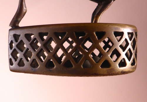 Indian Brass Peacock Foot Scrubber