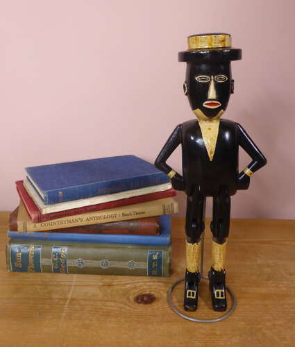 English Folk Art Jigger Doll