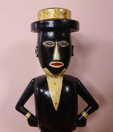 English Folk Art Jigger Doll