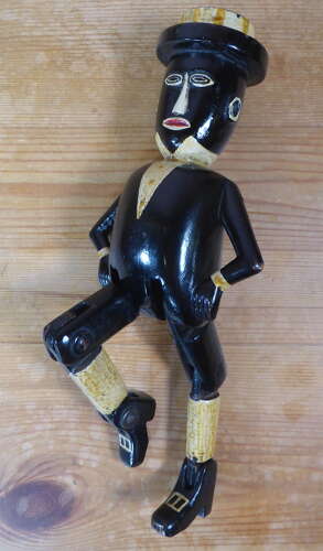 English Folk Art Jigger Doll