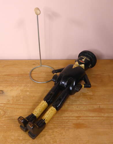 English Folk Art Jigger Doll